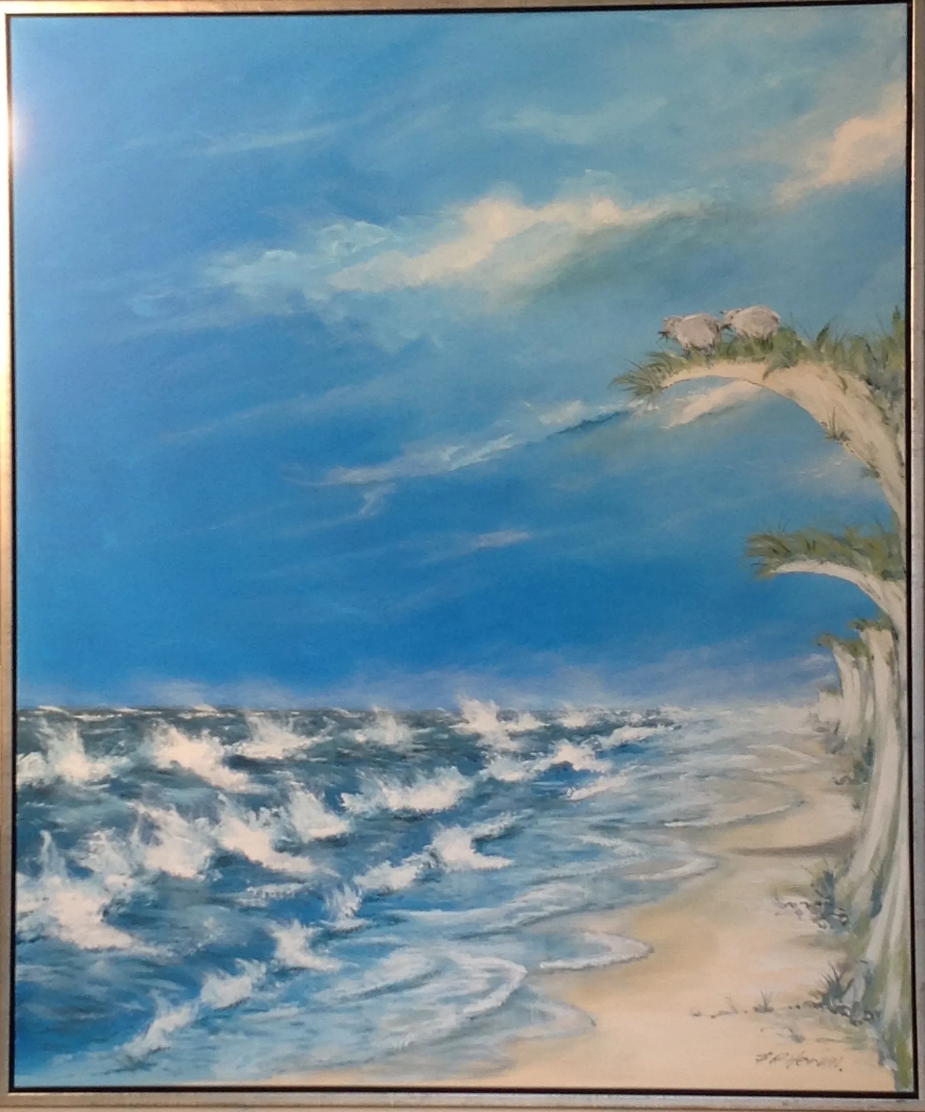 Maleri nr 23 100 cm X 120 cm
